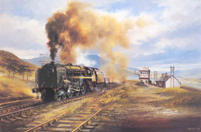The Iron Duke at Dent by David Weston